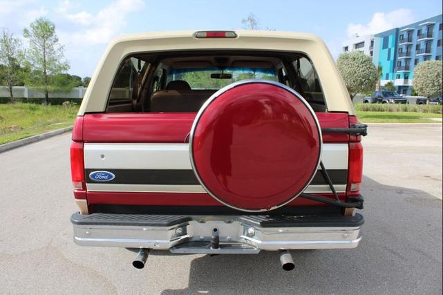 Photo of 1995 Burgundy Ford Bronco