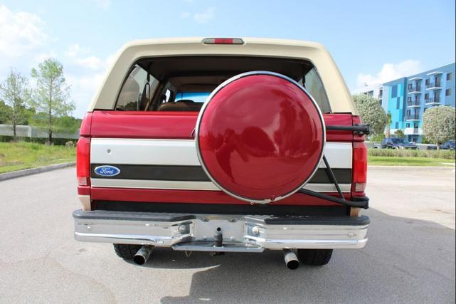 Photo of 1995 Burgundy Ford Bronco
