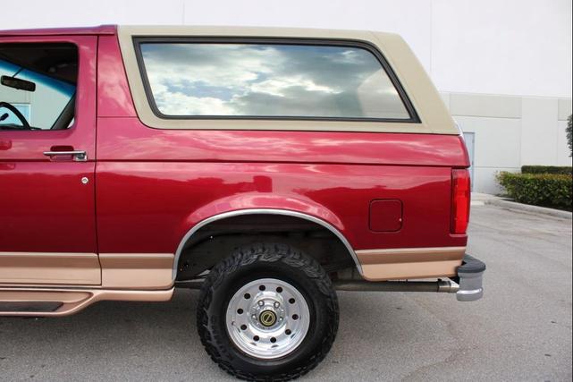 Photo of 1995 Burgundy Ford Bronco