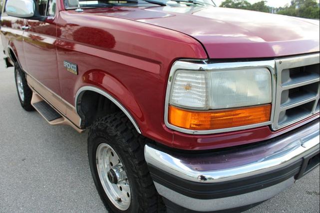 Photo of 1995 Burgundy Ford Bronco