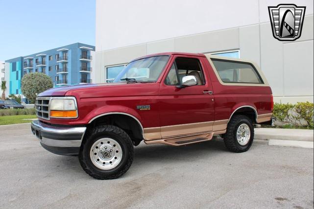 Photo of 1995 Burgundy Ford Bronco