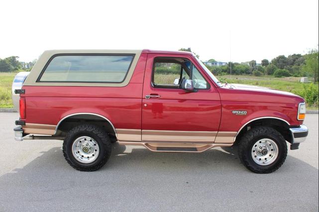Photo of 1995 Burgundy Ford Bronco