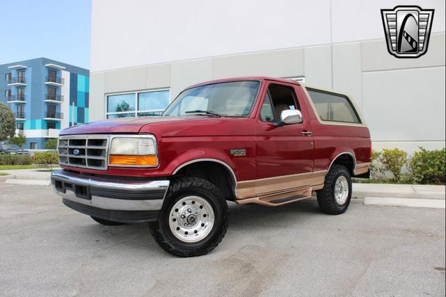 Photo of 1995 Burgundy Ford Bronco