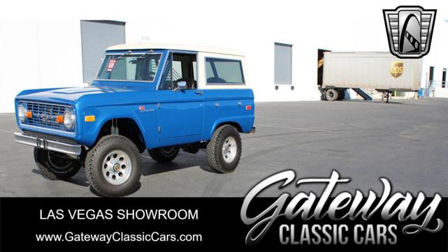 Photo of 1972 Blue Ford Bronco