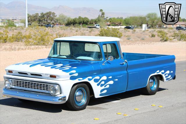 Photo of 1963 Blue and white Chevrolet C10/K10