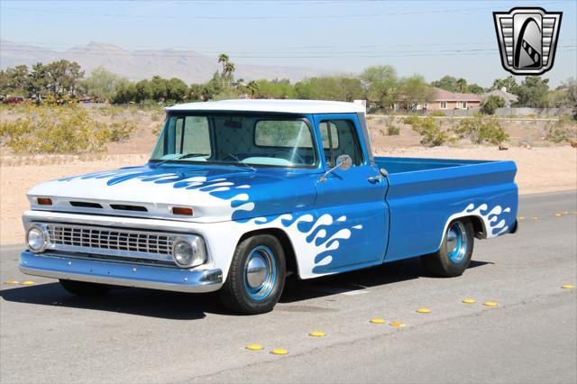 Photo of 1963 Blue and white Chevrolet C10/K10