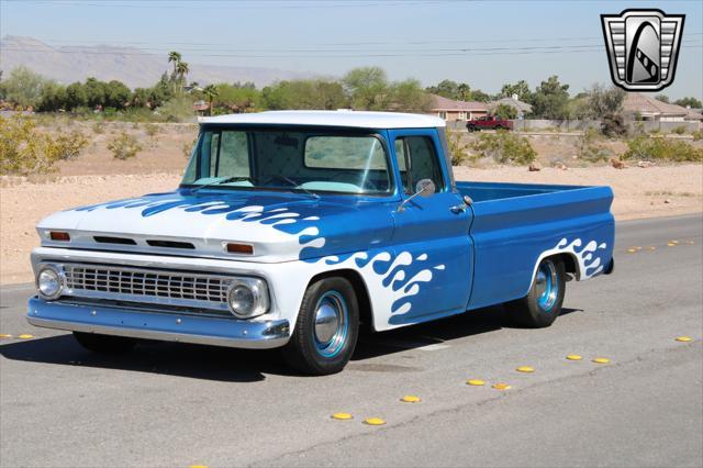 Photo of 1963 Blue and white Chevrolet C10/K10