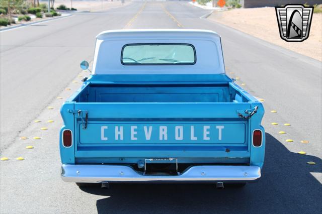 Photo of 1963 Blue and white Chevrolet C10/K10