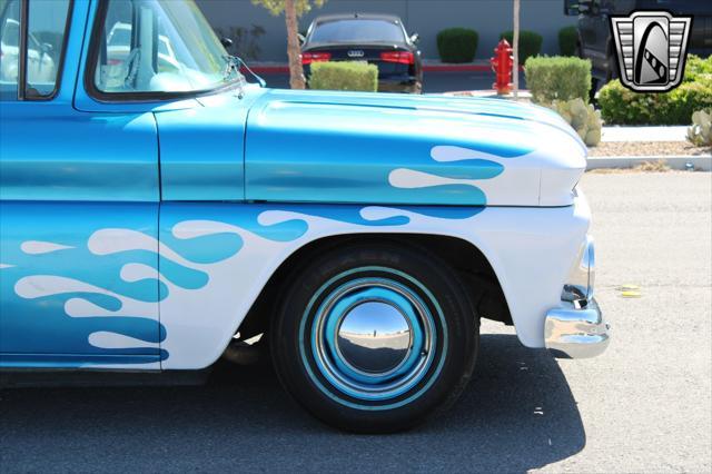 Photo of 1963 Blue and white Chevrolet C10/K10