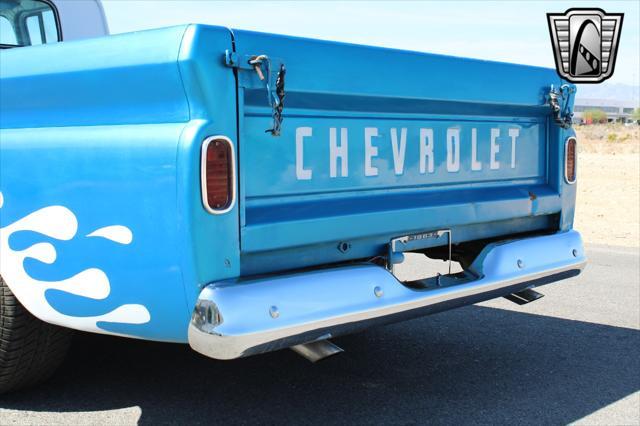 Photo of 1963 Blue and white Chevrolet C10/K10