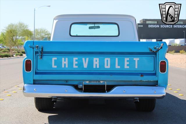 Photo of 1963 Blue and white Chevrolet C10/K10