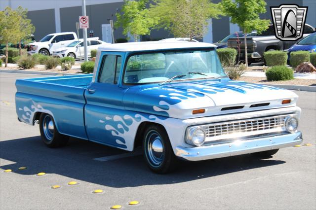 Photo of 1963 Blue and white Chevrolet C10/K10