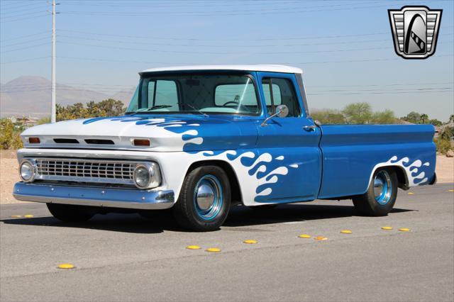 Photo of 1963 Blue and white Chevrolet C10/K10
