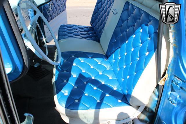 Photo of 1963 Blue and white Chevrolet C10/K10