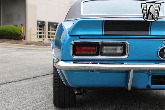Photo of 1968 Blue/Black Stripe Chevrolet Camaro