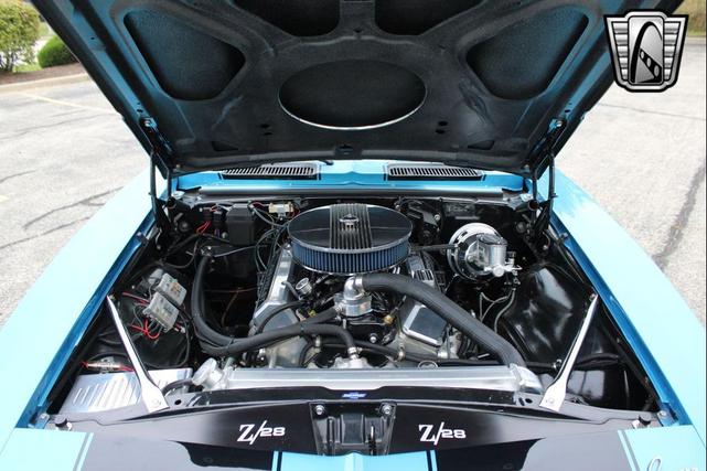 Photo of 1968 Blue/Black Stripe Chevrolet Camaro