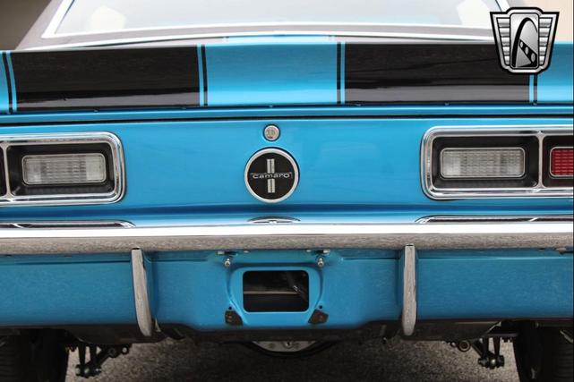 Photo of 1968 Blue/Black Stripe Chevrolet Camaro