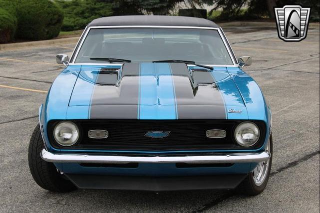 Photo of 1968 Blue/Black Stripe Chevrolet Camaro