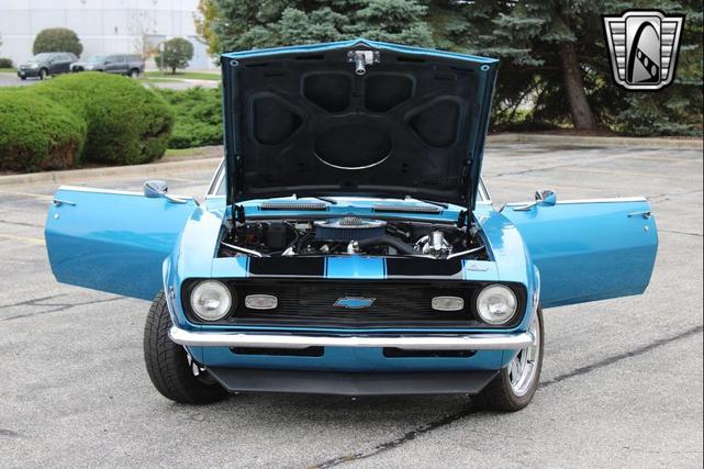 Photo of 1968 Blue/Black Stripe Chevrolet Camaro