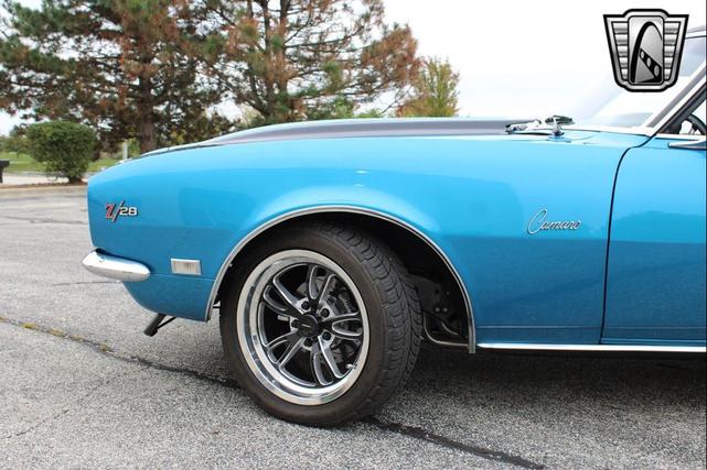 Photo of 1968 Blue/Black Stripe Chevrolet Camaro