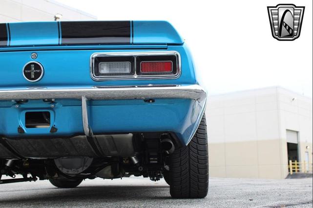 Photo of 1968 Blue/Black Stripe Chevrolet Camaro