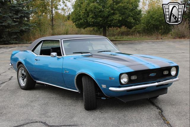 Photo of 1968 Blue/Black Stripe Chevrolet Camaro
