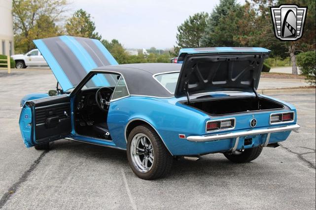 Photo of 1968 Blue/Black Stripe Chevrolet Camaro