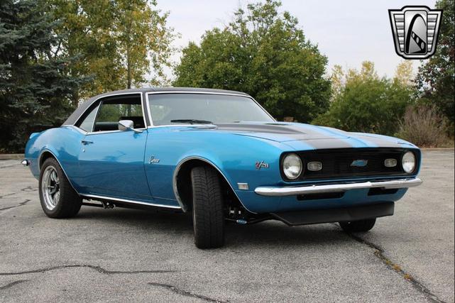 Photo of 1968 Blue/Black Stripe Chevrolet Camaro