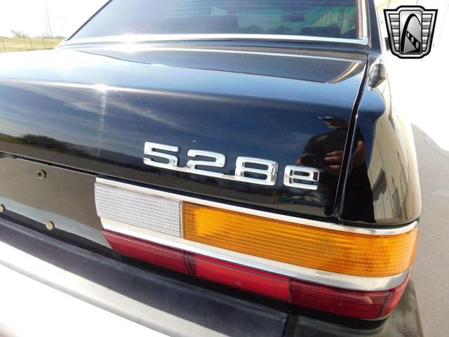 Photo of 1987 Black BMW 528