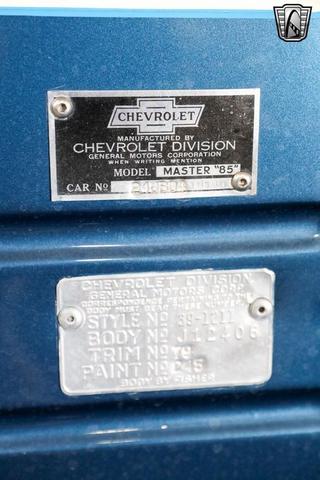 Photo of 1939 Blue/White Chevrolet Master 85