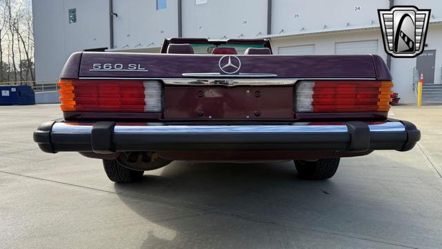 Photo of 1986 Red Mercedes-Benz 560SL