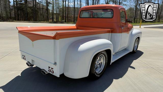 Photo of 1955 Orange Ford F100