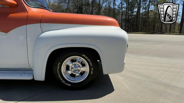 Photo of 1955 Orange Ford F100