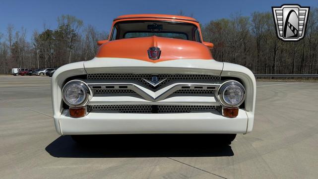 Photo of 1955 Orange Ford F100