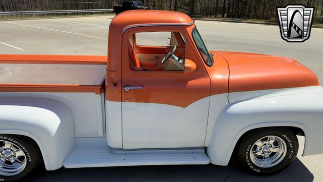 Photo of 1955 Orange Ford F100