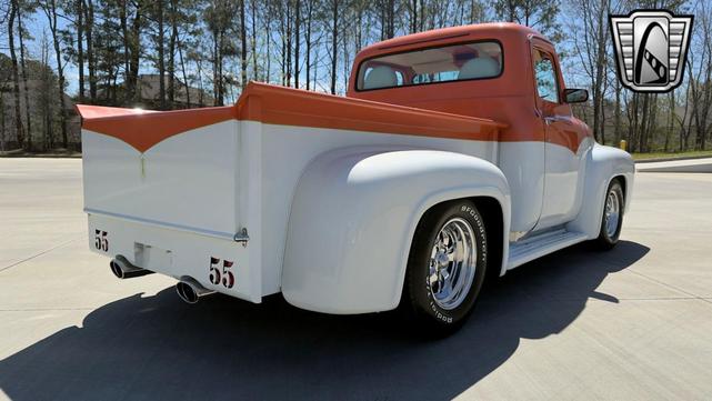 Photo of 1955 Orange Ford F100