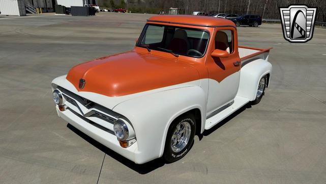 Photo of 1955 Orange Ford F100