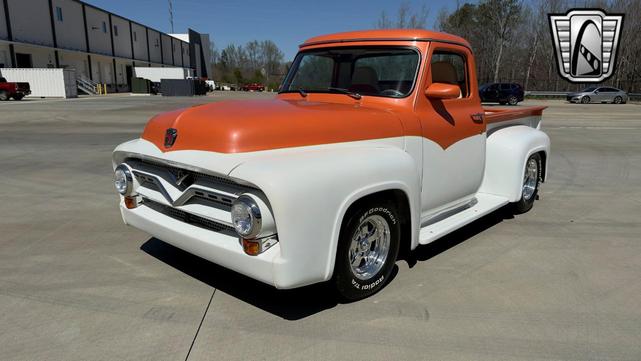 Photo of 1955 Orange Ford F100