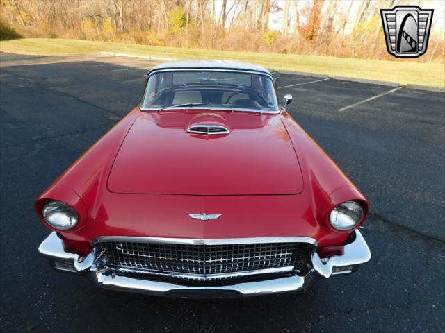 Photo of 1957 Red Ford Thunderbird