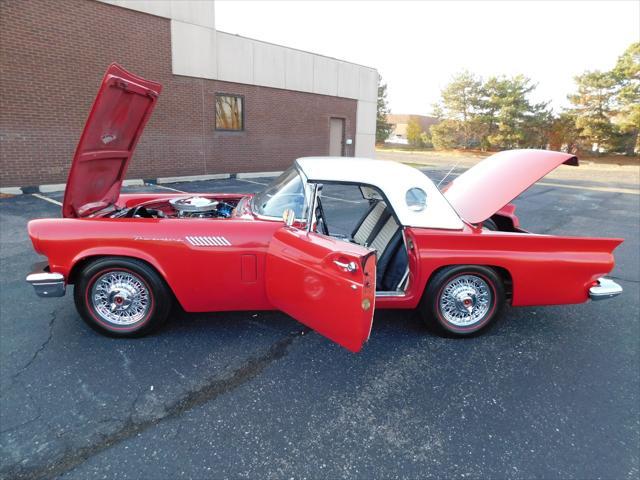 Photo of 1957 Red Ford Thunderbird