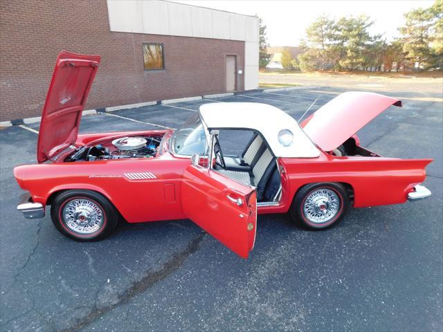 Photo of 1957 Red Ford Thunderbird