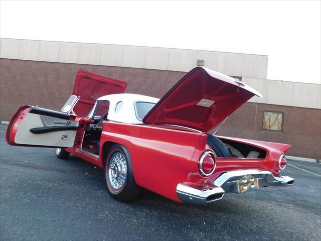 Photo of 1957 Red Ford Thunderbird