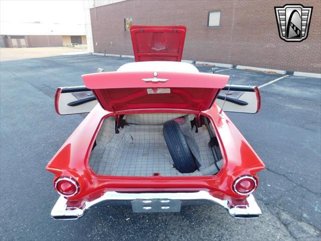 Photo of 1957 Red Ford Thunderbird