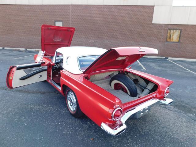 Photo of 1957 Red Ford Thunderbird