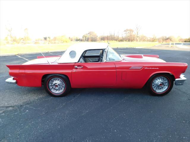 Photo of 1957 Red Ford Thunderbird
