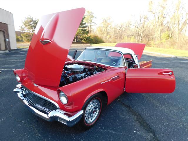 Photo of 1957 Red Ford Thunderbird