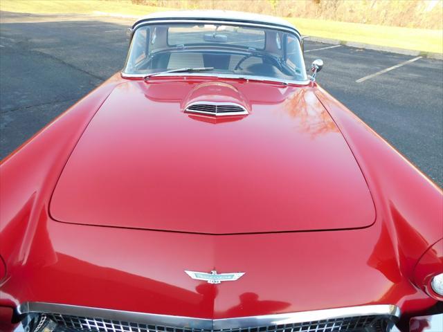 Photo of 1957 Red Ford Thunderbird
