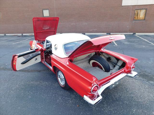 Photo of 1957 Red Ford Thunderbird