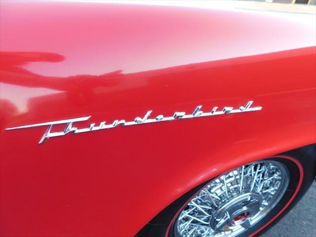 Photo of 1957 Red Ford Thunderbird
