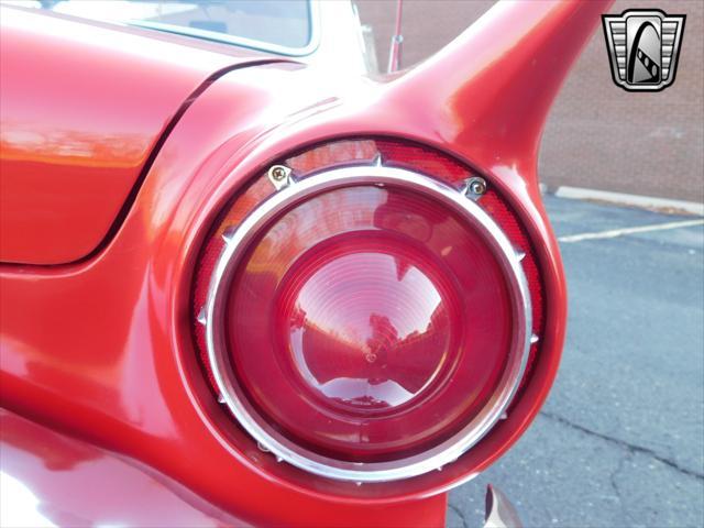 Photo of 1957 Red Ford Thunderbird